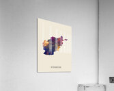 Afghanistan Watercolor Map Acrylic Print