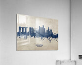 Singapore Skyline Acrylic Print