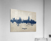 Barcelona Spain Skyline Acrylic Print