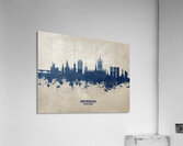 Aberdeen Scotland Skyline Acrylic Print