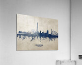 Blackpool England Skyline Acrylic Print
