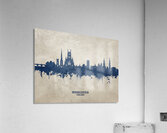 Worcester England Skyline Acrylic Print