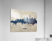 Santorini Skyline Acrylic Print