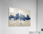 Doha Qatar Skyline Acrylic Print