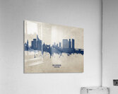 Reading England Skyline Acrylic Print
