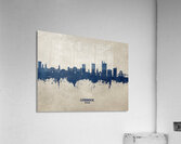 Lubbock Texas Skyline Acrylic Print