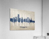 Wolverhampton England Skyline Acrylic Print