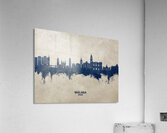 Malaga Spain Skyline Acrylic Print
