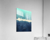 Bury England Skyline Acrylic Print