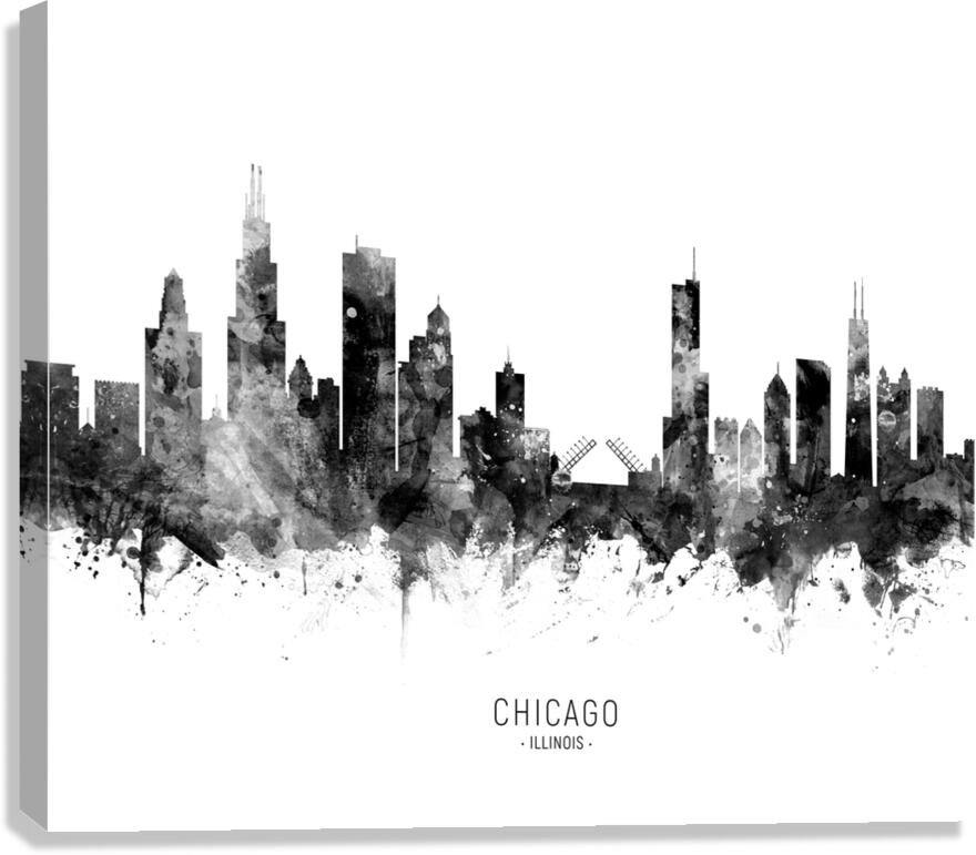 Chicago Illinois Skyline Canvas Print