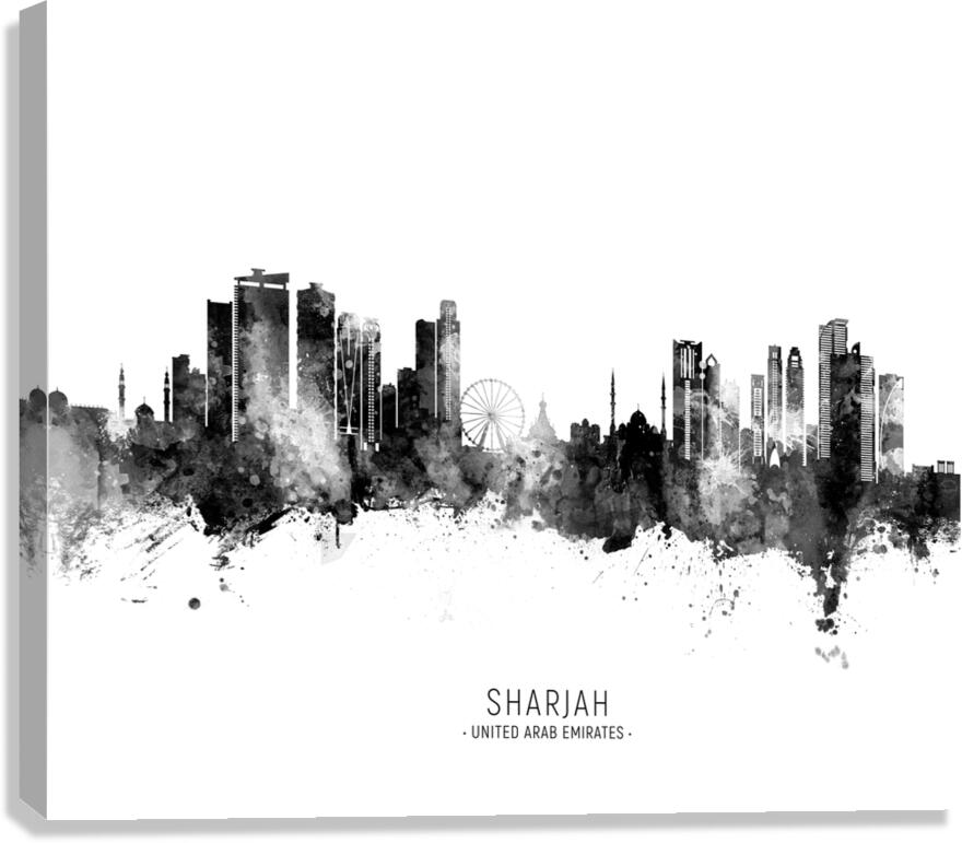Sharjah Skyline Canvas Print