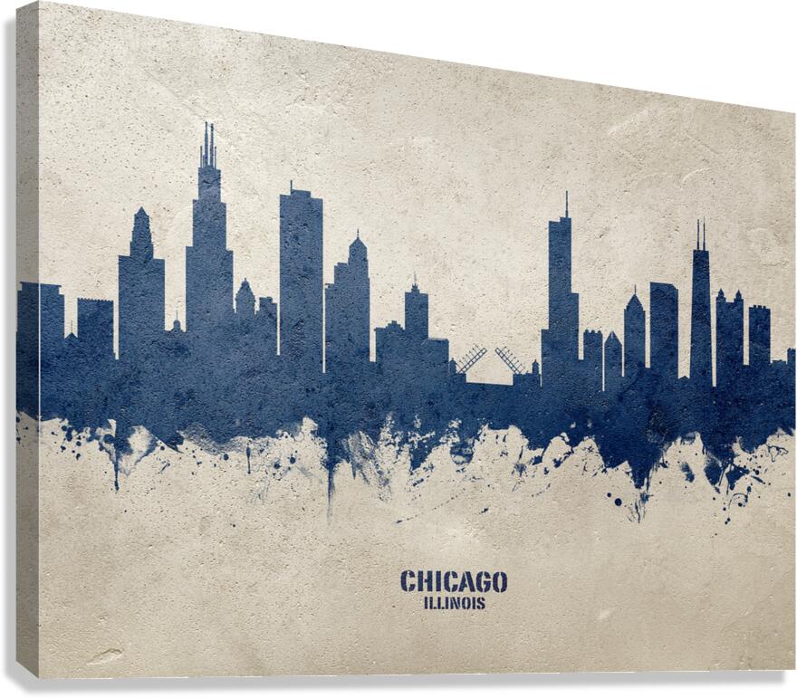 Chicago Illinois Skyline Canvas Print