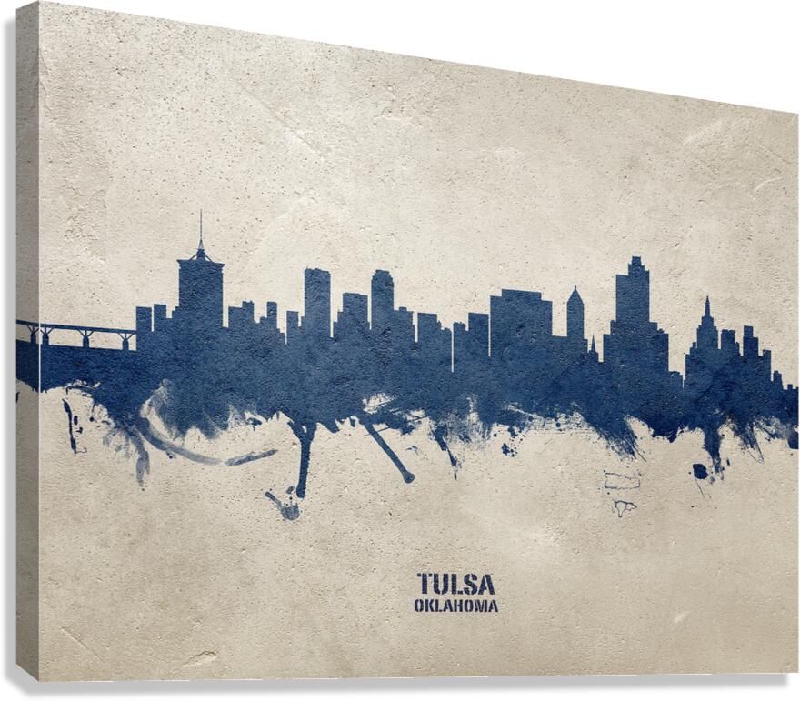 Tulsa Oklahoma Skyline Canvas Print