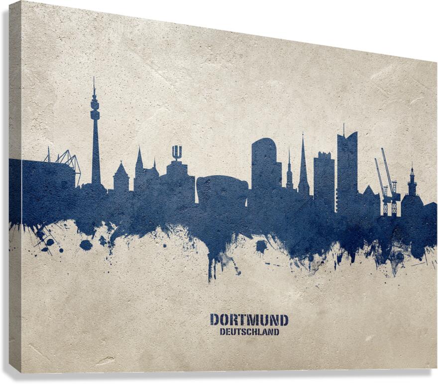 Dortmund Germany Skyline Canvas Print