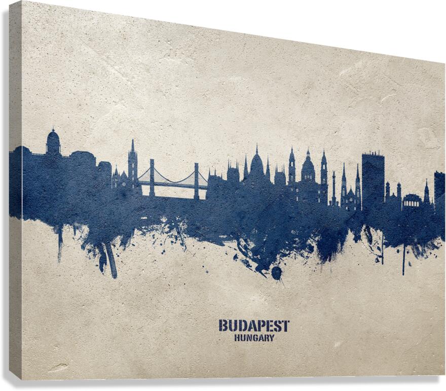 Budapest Hungary Skyline Canvas Print