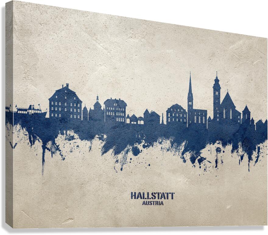 Hallstatt Austria Skyline Canvas Print