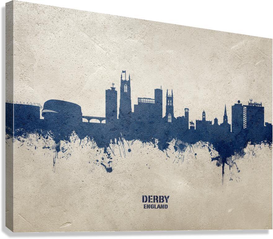 Derby England Skyline Canvas Print