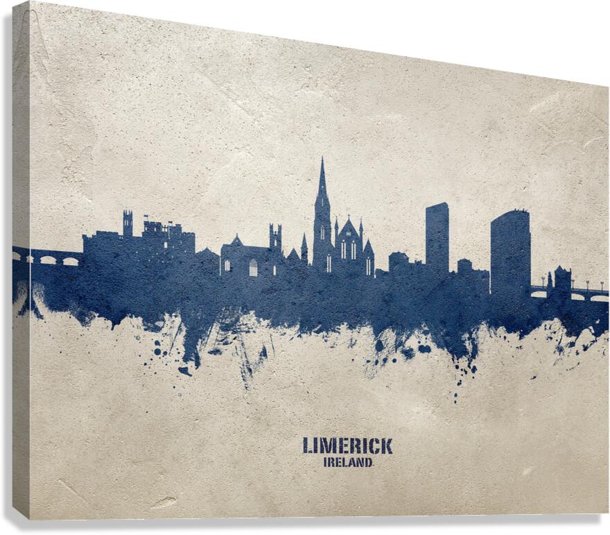 Limerick Ireland Skyline Canvas Print