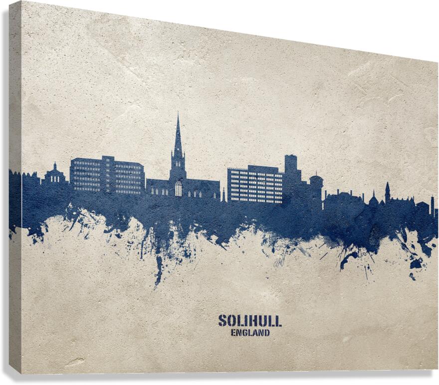 Solihull England Skyline Canvas Print