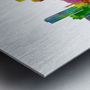 Umm Al Quwain Skyline Metal print