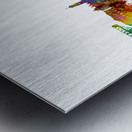 Warrington England Skyline Metal print