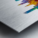 Wroclaw Poland Skyline Metal print