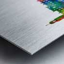 South Shields England Skyline Metal print