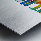 Singapore Skyline Metal print