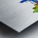 Manchester England Skyline Metal print