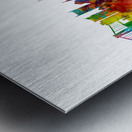 Bristol England Skyline Metal print