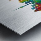 Auckland New Zealand Skyline Metal print