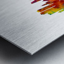 Boston Massachusetts Skyline Metal print