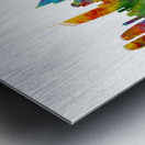 Gold Coast Australia Skyline Metal print