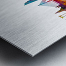 Bangkok Thailand Skyline Metal print