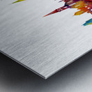 Lubeck Germany Skyline Metal print