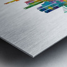 Bogota Colombia Skyline Metal print