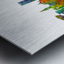 Antwerp Belgium Skyline Metal print