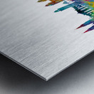 Mysuru Skyline India Metal print