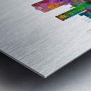 Muscat Oman Skyline Metal print