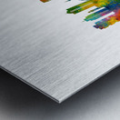 Izmir Turkey Skyline Metal print