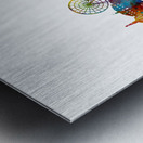 Myrtle Beach South Carolina Skyline Metal print