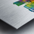 Biloxi Mississippi Skyline Metal print