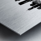 Denver Colorado Skyline Metal print