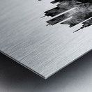 Brussels Belgium Skyline Metal print