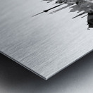 New Delhi India Skyline Metal print