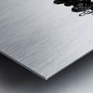 Santorini Skyline Metal print