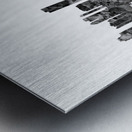 Honolulu Hawaii Skyline Metal print