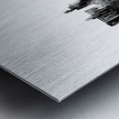 Omaha Nebraska Skyline Metal print