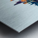 Ho Chi Minh City Vietnam Skyline Metal print