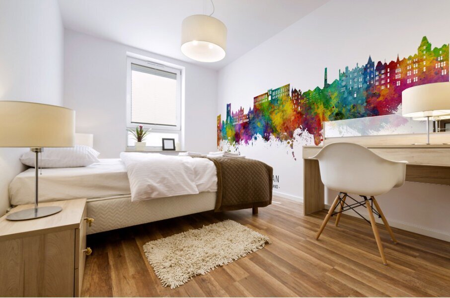 Oban Scotland Skyline Mural print